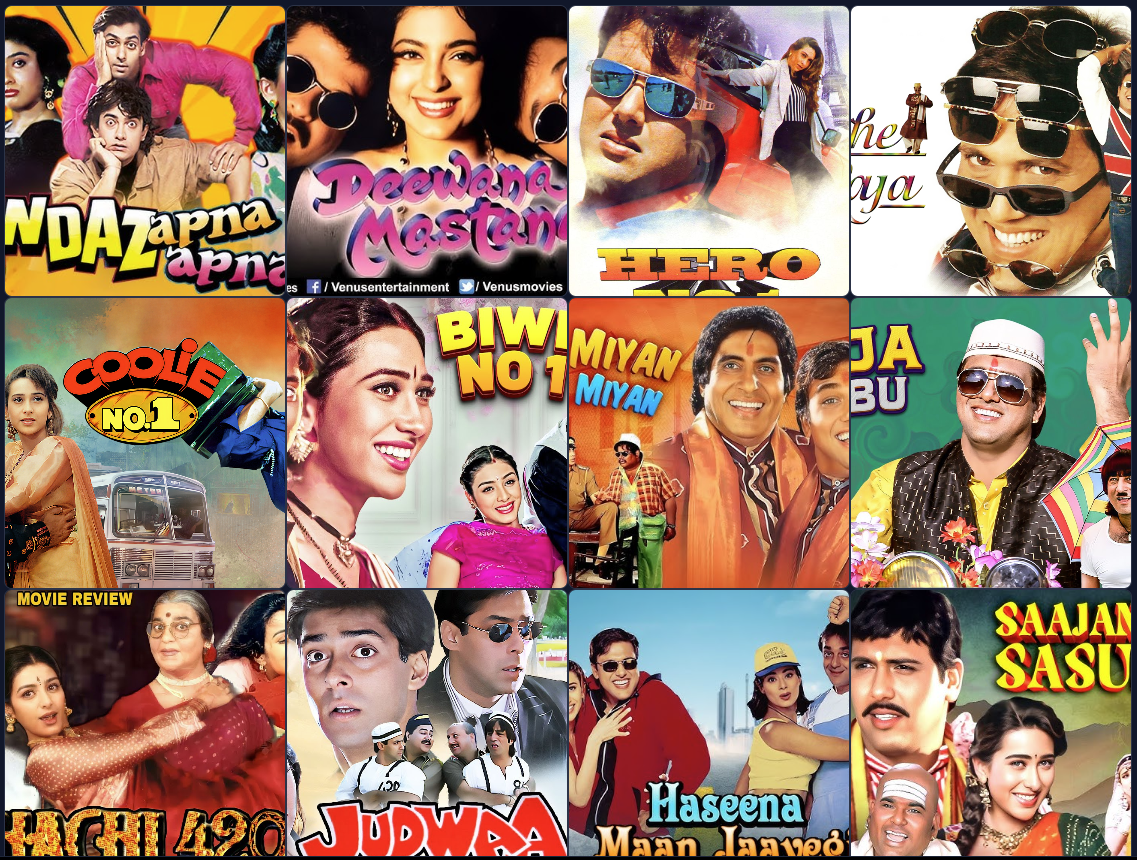 Best 90s Bollywood Comedy Movie